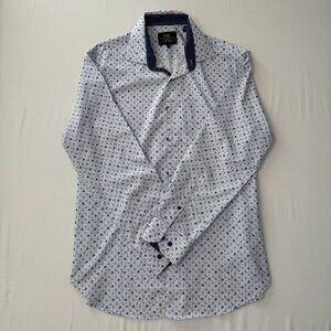 W.R.K Men's Slim Fit Liberty Floral Performance Stretch Dress Shirt